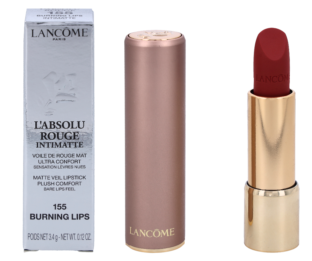 Lancome L'Absolu Rouge Intimatte Matte Veil Lipstick 3.4 g