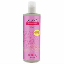 Alana Rose & Vanillla Natural Shampoo 100ml Convenience/Travel Bottle