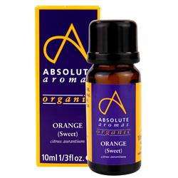 Absolute Aromas Organic Sweet Orange Oil 10ml