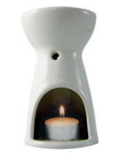 Absolute Aromas Oil Burner White