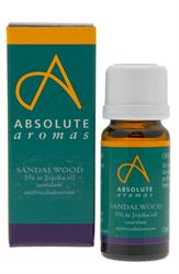 Absolute Aromas Sandalwood 3% in Jojoba Oil 10ml