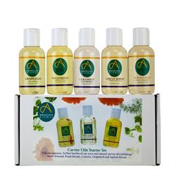 Absolute Aromas Carrier Oils Set of 5 x 50ml