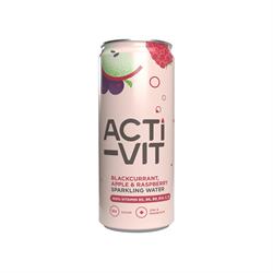 ACTIPH Water Blackcurrant Apple & Raspberry Acti-vit 330ml