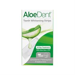 Aloe Dent Aloe Dent Teeth Whitening Strips 14 Day Treatment