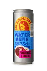 Agua De Madre Agua de Madre Pomegranate & Hibiscus Water Kefir Can 330ml