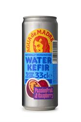 Agua De Madre Agua de Madre Passion Fruit & Raspberry Water Kefir Can 330ml