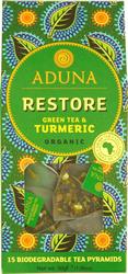 Aduna Superfoods Aduna Restore Super-Tea - Green Tea & Turmeric 15 Pyramids