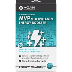 AGAN MVP Multivitamin Energy Booster. 30 capsules