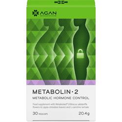 AGAN METABOLIN 2 Metabolic Hormone Control 30 capsukes
