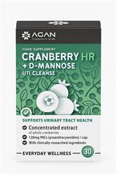 AGAN Cranberry HR and D-Mannose 30 capsules