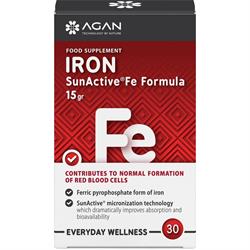 AGAN Iron Sun Active Fe Formula 30 capsules