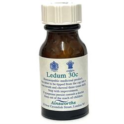 Ainsworths Ledum 30C Single Counter Remedy 120 tabs