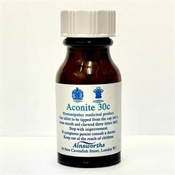 Ainsworths Aconite 30c Single Counter Remedy 120 Tablets