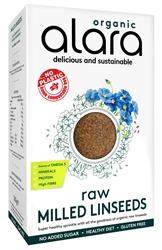 Alara Organic Raw Milled Linseeds 500g