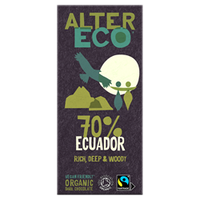 AlterEco AlterEco Dark Chocolate 70% Ecuador 100g