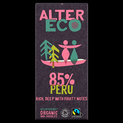 AlterEco AlterEco Dark Chocolate 85% Peru 100g