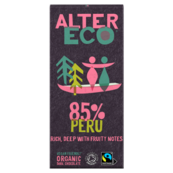 AlterEco AlterEco Dark Chocolate 85% Peru 100g
