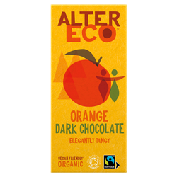 AlterEco AlterEco Organic Dark Chocolate with Orange 100g