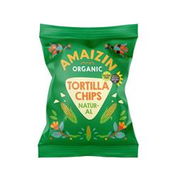 Amaizin Natural Corn Chips- Snack- Organic- 75g Bag