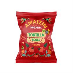 Amaizin Corn Rolls Tomato - Organic -100g Bag