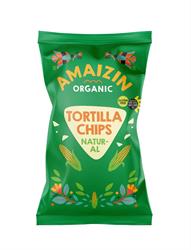 Amaizin Natural Corn Chips- Family - Organic - 150g Bag