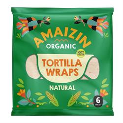 Amaizin Amaizin Wraps - Organic - 240g Pack