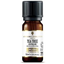 Amphora Aromatics Tea Tree Organic Essential Oil 10ml