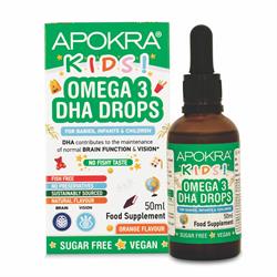 Apokra Kids Omega 3 DHA 50mL