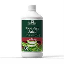 Aloe Pura Aloe Vera Juice Max Strength Cranberry 1ltr