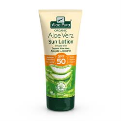 Aloe Pura Aloe Vera Sun Lotion SPF50 200ml