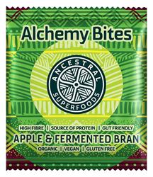 Ancestral Superfoods Alchemy Bites Apple & Fermented Bran 40g