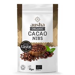 AUSHA Organic Cacao Nibs 200g - 1* GREAT TASTE AWARD 2024