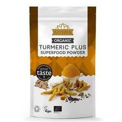 AUSHA Organic Turmeric Superfood Powder 250g - 1* GREAT TASTE AWARD