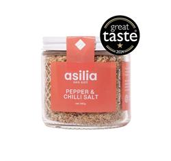 Asilia Salt Pepper & Chilli Salt - The Peppery Blend 140g