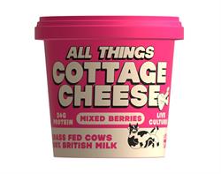 All Things Butter All Things Cottage Cheese Mixed Berries 240g