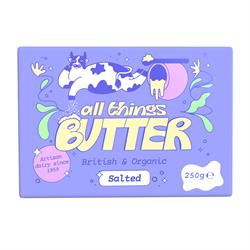 All Things Butter All Things Butter British Organic Salted Butter 250g