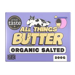 All Things All Things Butter British Organic Salted Butter 200g