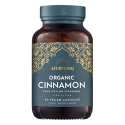 Ayurvediq Wellness Organic Ceylon Cinnamon Caps - 60's