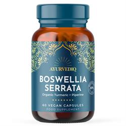 Ayurvediq Wellness Boswellia Serrata with Turmeric & Black Pepper Extract - 60's