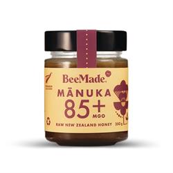 BeeMade Free BeeMade Harvest New Zealand Manuka Honey MGO 85+ 250g