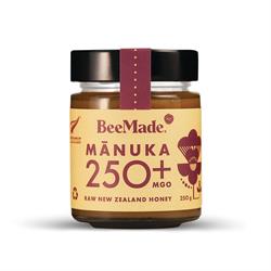 BeeMade Free BeeMade Harvest New Zealand Manuka Honey MGO 250+ 250g