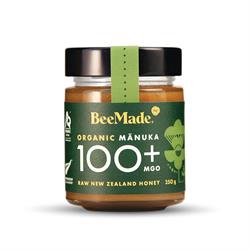BeeMade Free BeeMade Organic New Zealand Manuka Honey MGO 100+ 250g