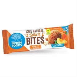 Brain Foods Snack Bites- Apricot and Quinoa 48g