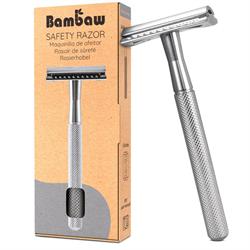 Bambaw Bambaw | Metal safety razor | Silver