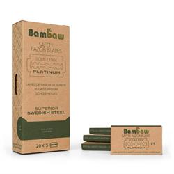 Bambaw Bambaw | 100 razor blades (20 pack of 5 blades)