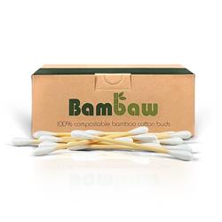 Bambaw Bambaw | Bamboo cotton buds box | 200 units