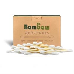 Bambaw Bambaw | Bamboo cotton buds | 400 units