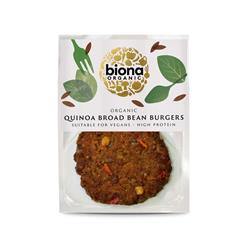 Biona Chilled Organic Quinoa and Broad Bean Burger 150g