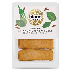 Biona Chilled Biona Spinach Cashew Rolls Spelt wrap Organic 200g