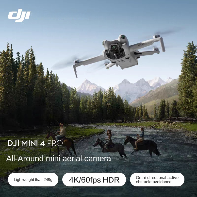 DJI Mini 4 Pro, an all-in-one mini aerial camera from DJI, is an entry